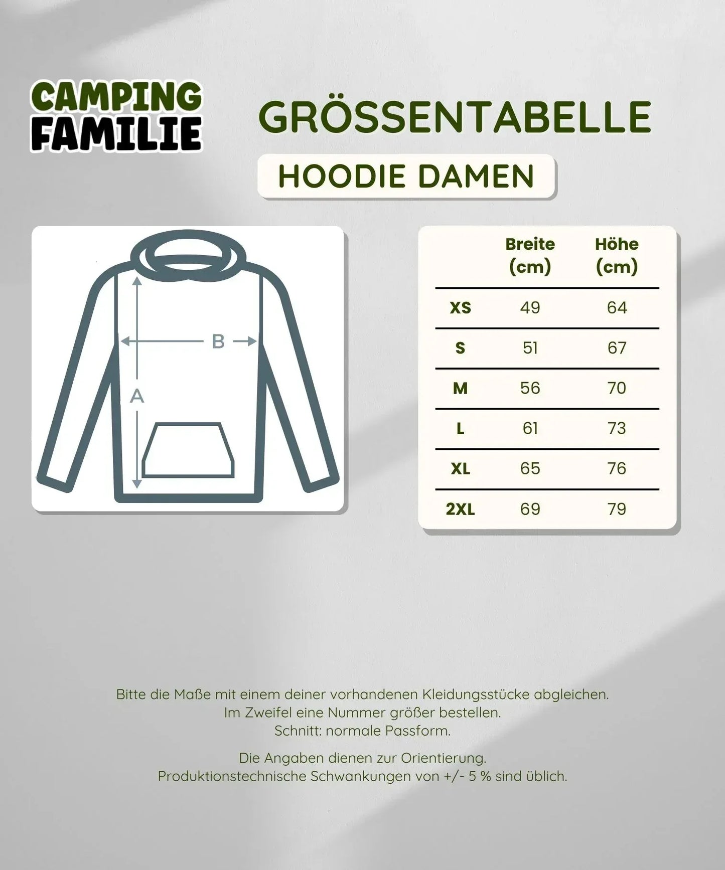 Ich will nicht, ich brauch nicht, ich muss nicht - Frauen Hoodie