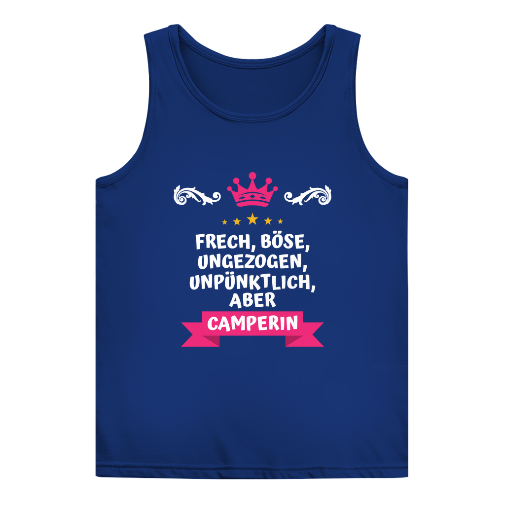 Freche Camperin - Frauen Tank Top