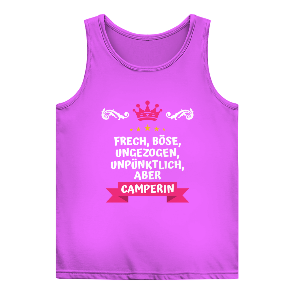 Freche Camperin - Frauen Tank Top