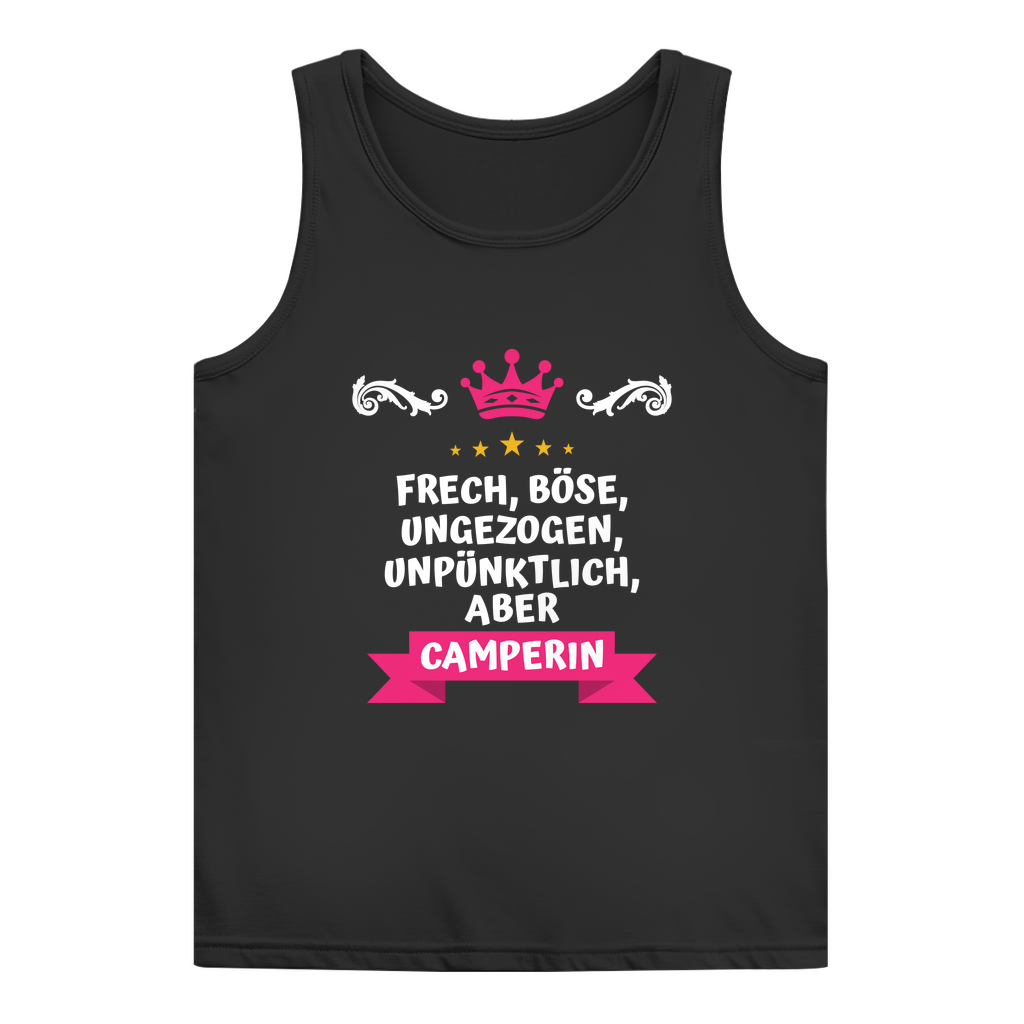 Freche Camperin - Frauen Tank Top