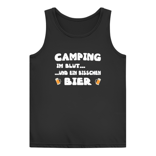 Camping im Blut...und ein bisschen Bier - Frauen Tank Top