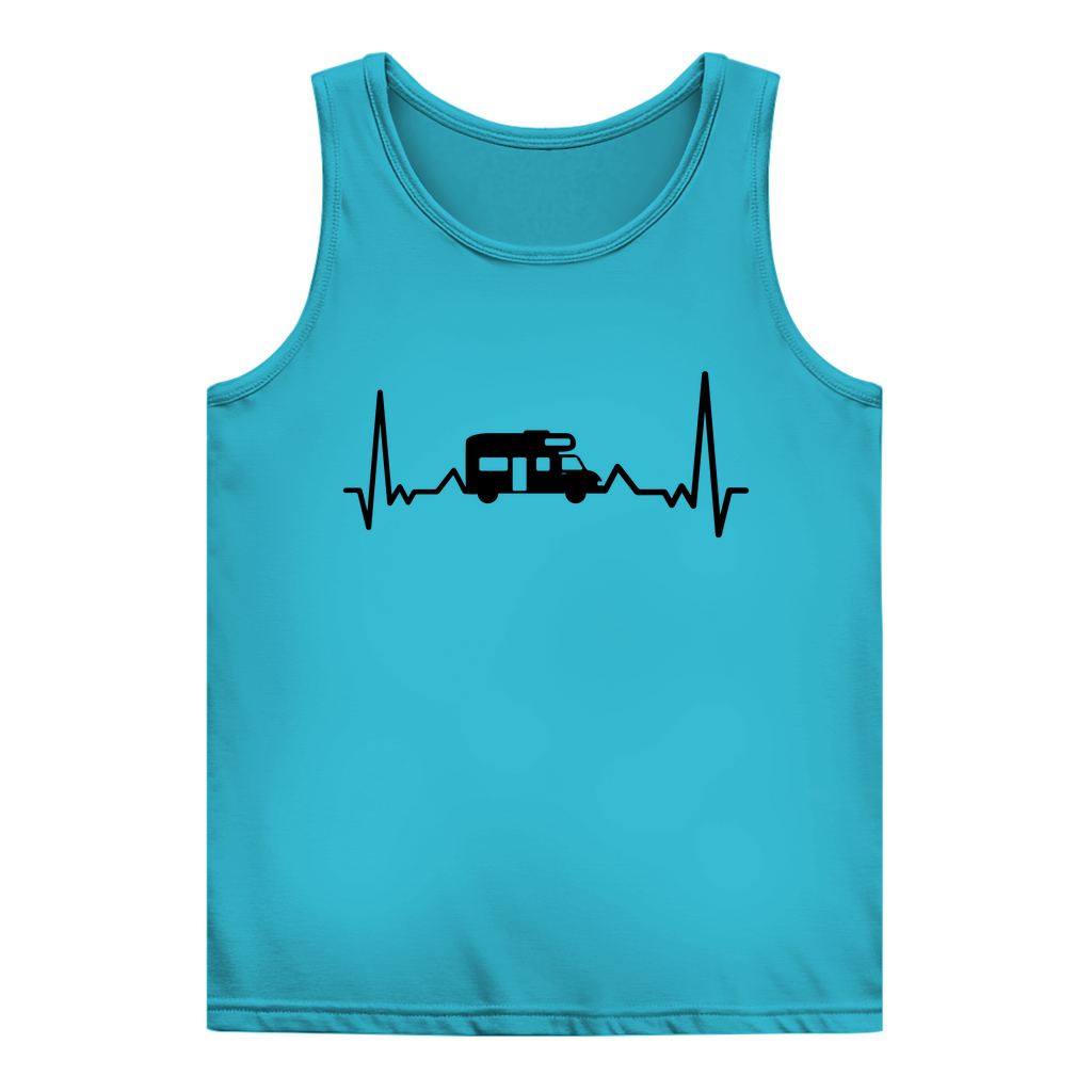 Herzschlag mit Wohnmobil - Frauen Tank Top
