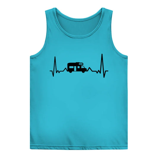 Herzschlag mit Wohnmobil - Frauen Tank Top