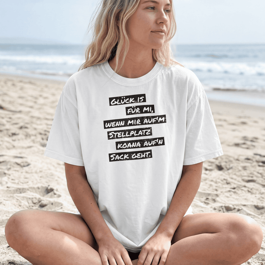 Glück is für mi... | Shirt für Camperinnen