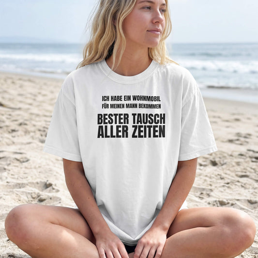 Wohnmobil für meinen Mann bekommen. Bester Tausch aller Zeiten | Shirt für Camperinnen