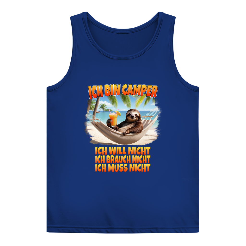 Ich will nicht, ich brauch nicht, ich muss nicht - Frauen Tank Top