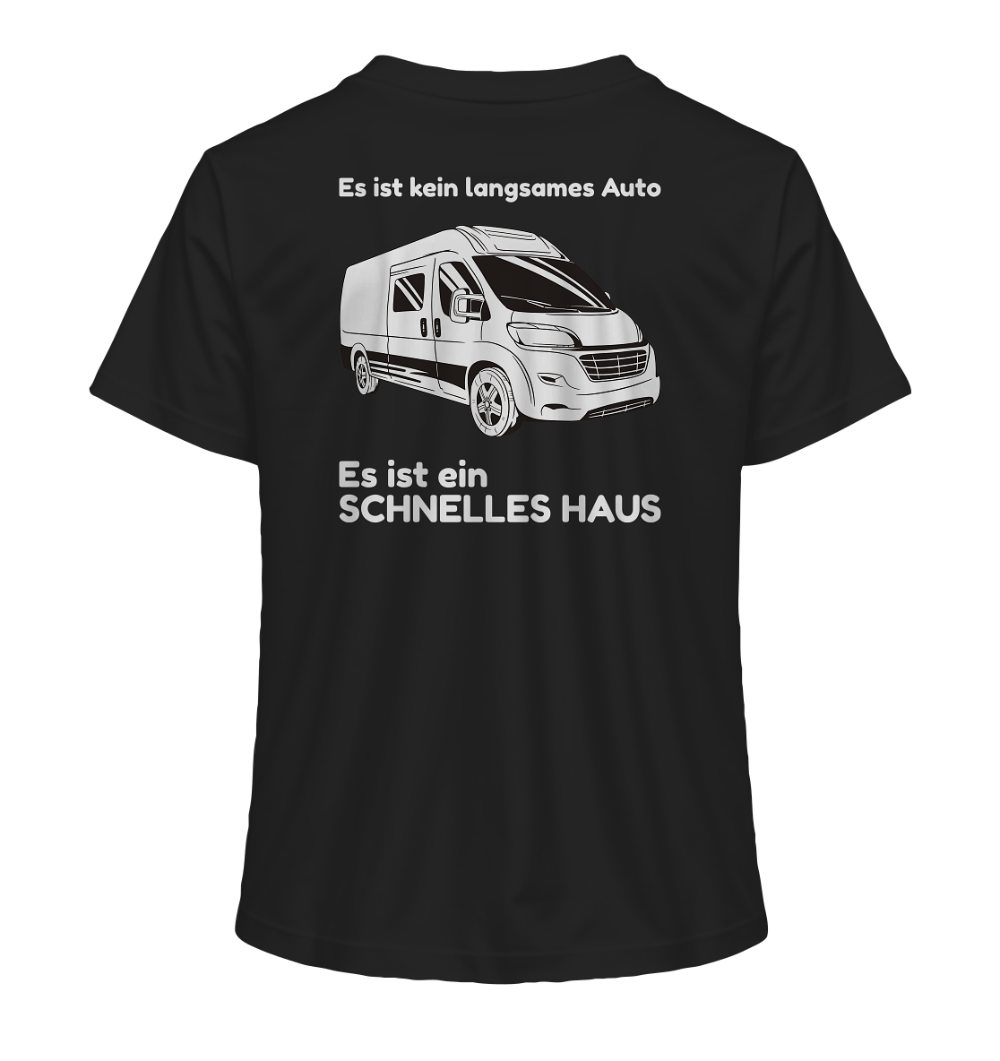 Don't Need A Plan - Just Go Camping | Backprint - Ladies Organic Shirt