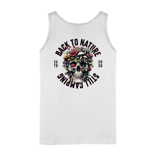 Back to Nature Still Camping - Backprint Frauen Tank-Top