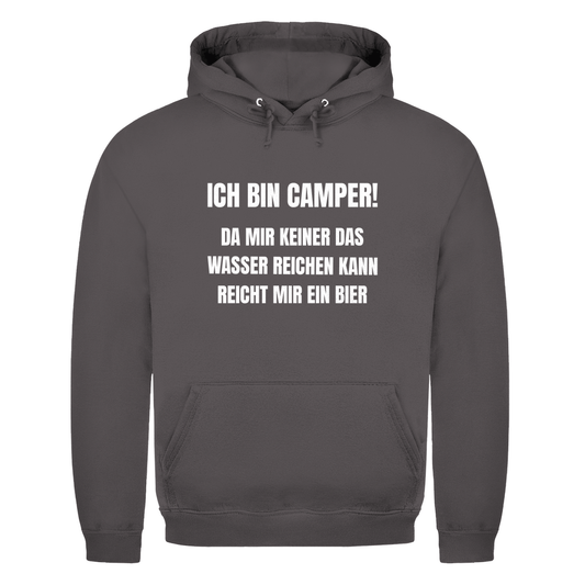 Camper das Wasser reichen? - Männer Hoodie - Campingfamilie.de