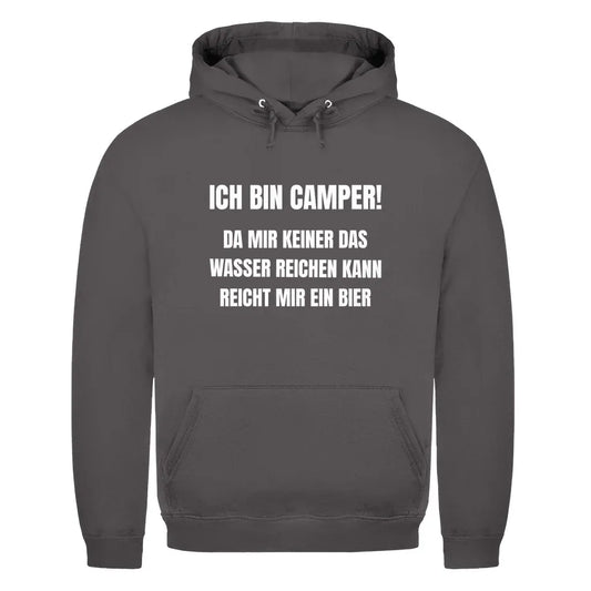 Camper das Wasser reichen? - Männer Hoodie - Campingfamilie.de