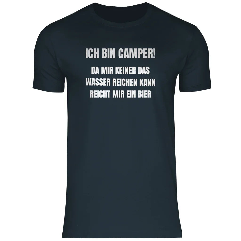 Camper das Wasser reichen? - MĂ€nner Shirt - Campingfamilie.de