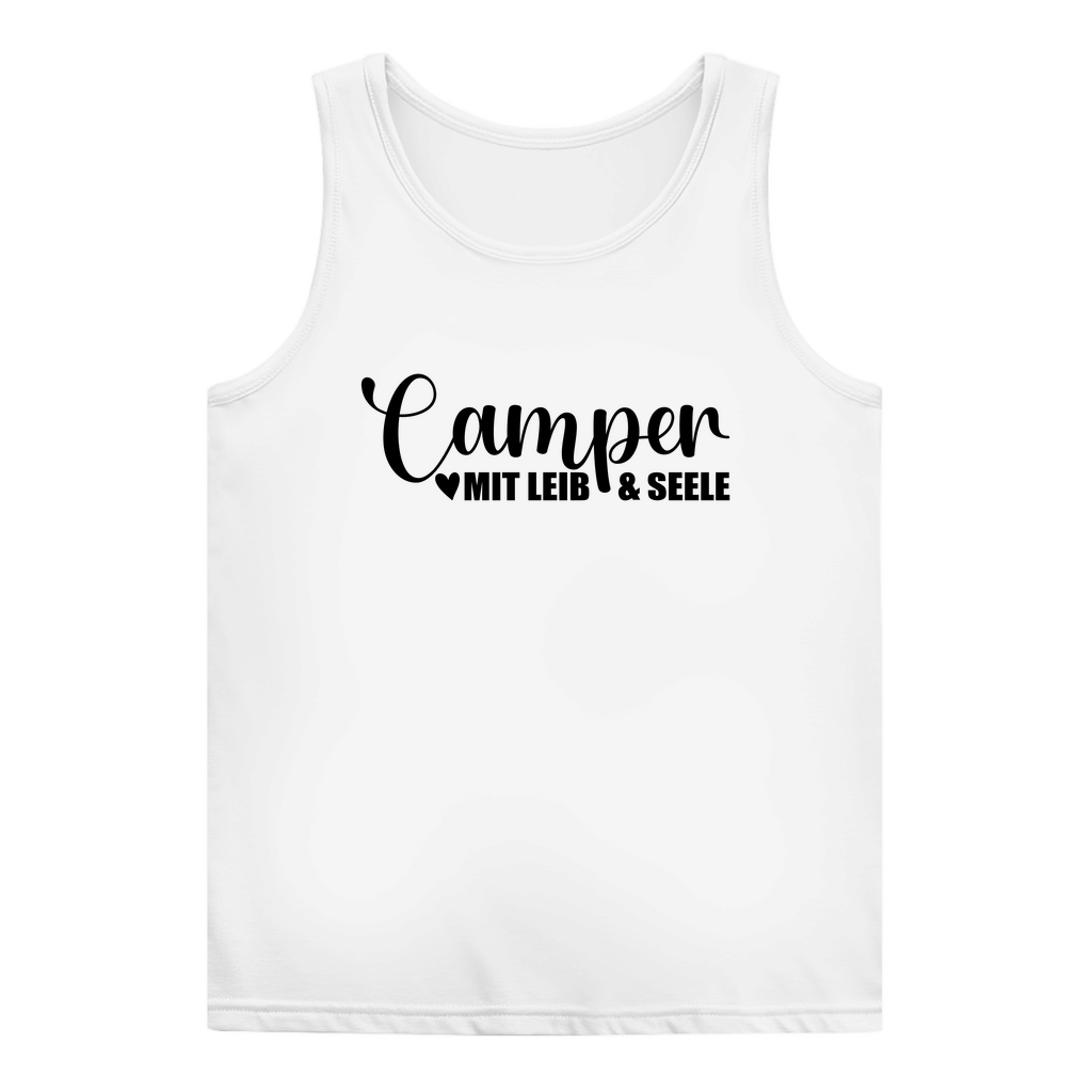 Camper mit Leib und Seele - Frauen Tank Top - Campingfamilie.de