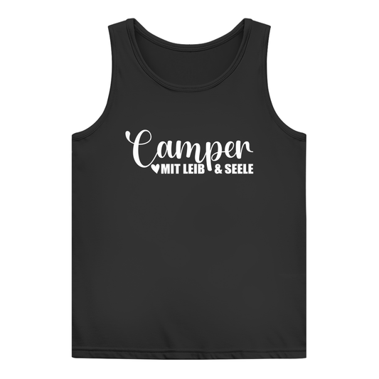 Camper mit Leib und Seele - Frauen Tank Top - Campingfamilie.de
