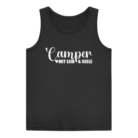 Camper mit Leib und Seele - Frauen Tank Top - Campingfamilie.de