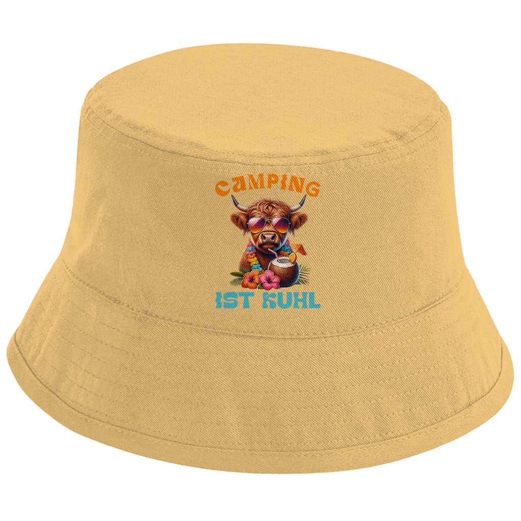 Camping ist kuhl - Bucket Hat - Campingfamilie.de