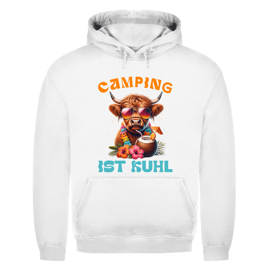 Camping ist kuhl - Herren Hoodie - Campingfamilie.de