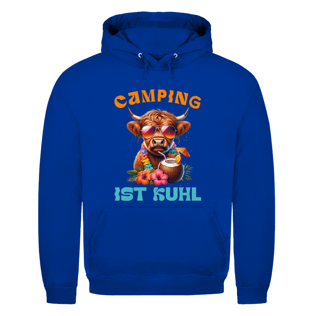 Camping ist kuhl - Herren Hoodie - Campingfamilie.de