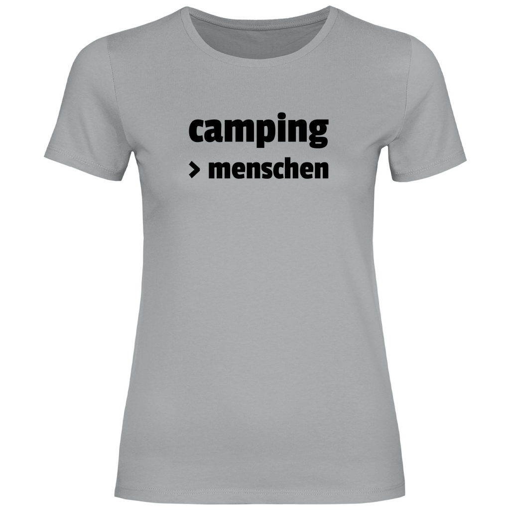 Camping > Menschen - Frauen Shirt - Campingfamilie.de