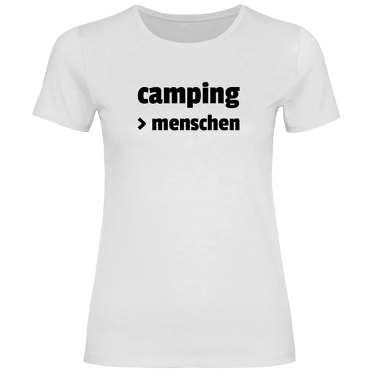 Camping > Menschen - Frauen Shirt - Campingfamilie.de