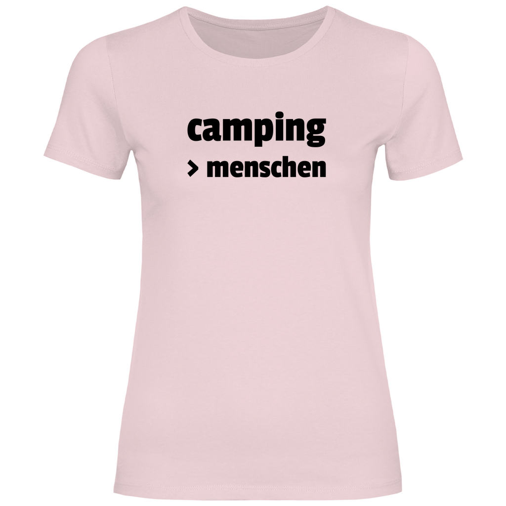 Camping > Menschen - Frauen Shirt - Campingfamilie.de