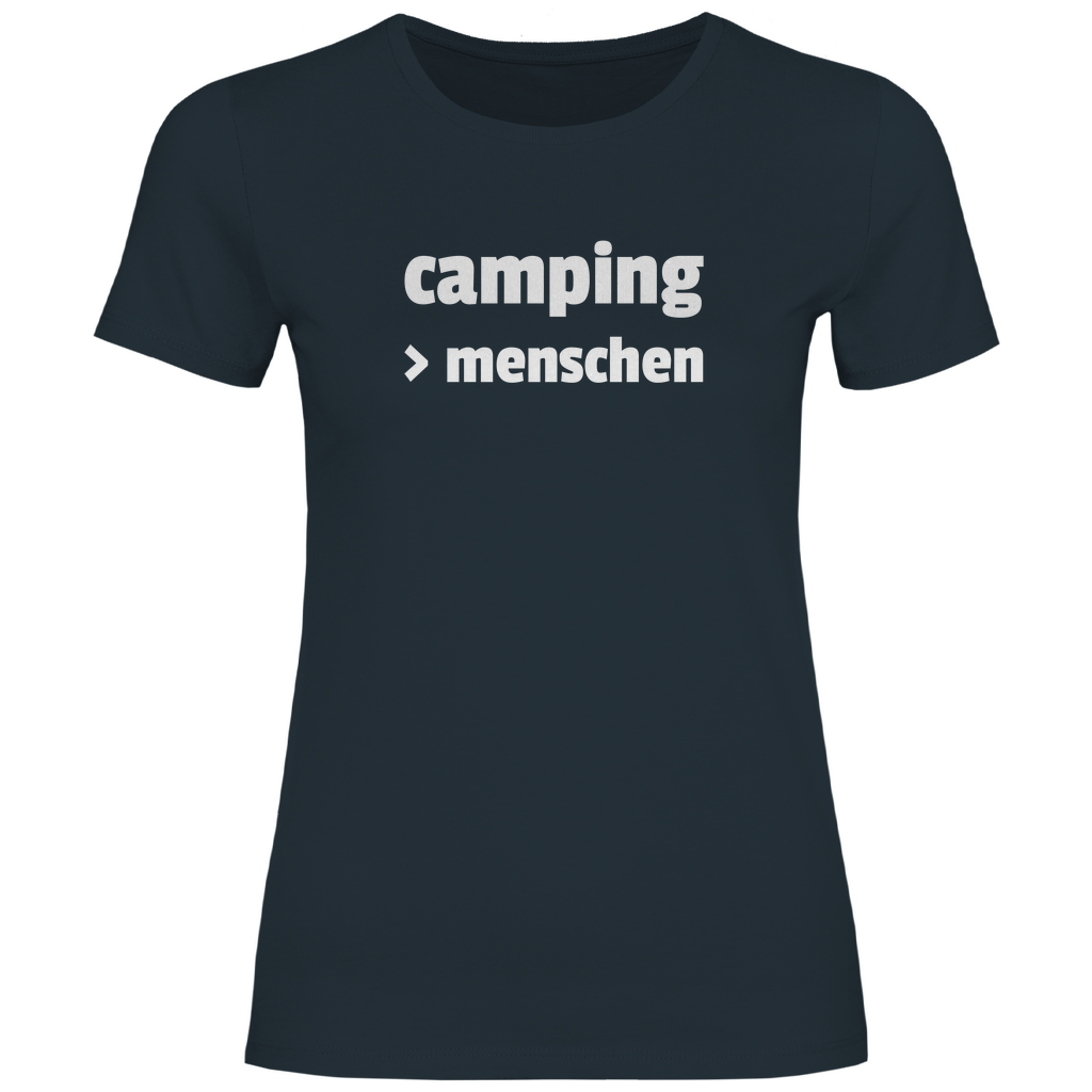Camping > Menschen - Frauen Shirt - Campingfamilie.de