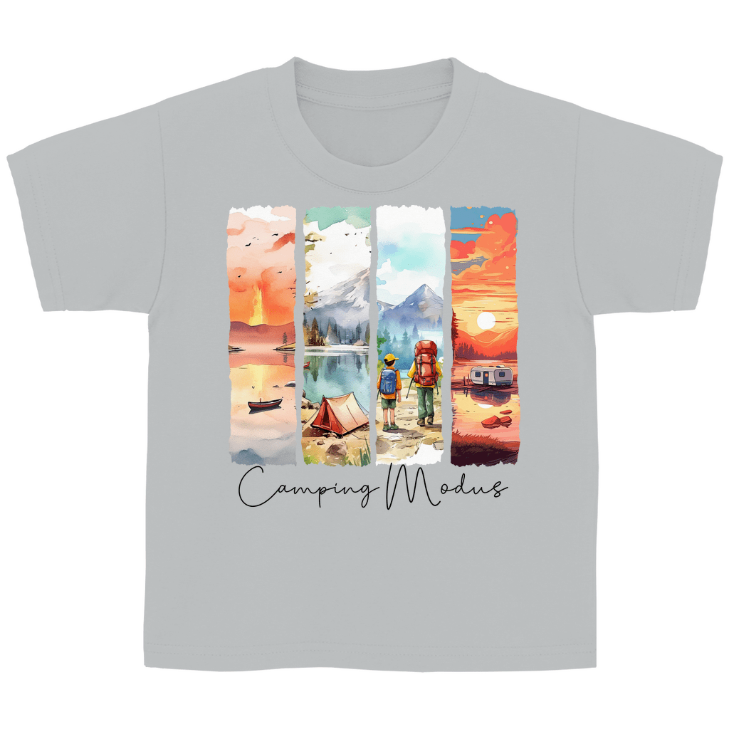 Camping Modus - Kinder Shirt - Campingfamilie.de