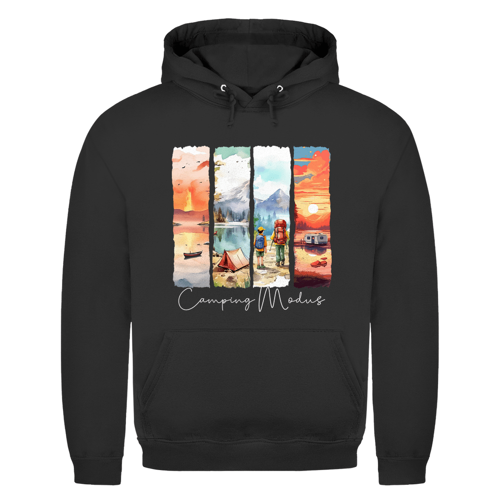 Camping Modus - MĂ€nner Hoodie - Campingfamilie.de