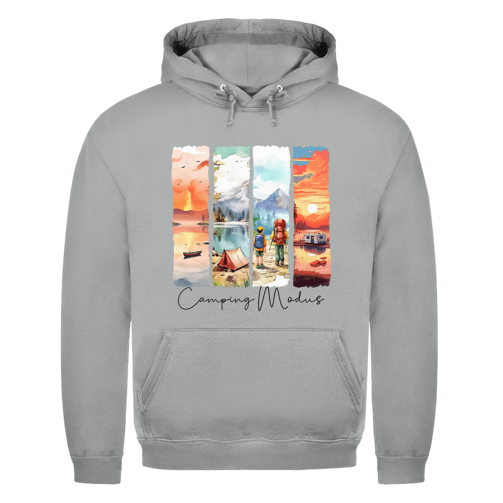Camping Modus - MĂ€nner Hoodie - Campingfamilie.de