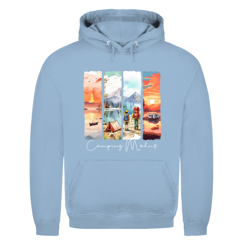 Camping Modus - MĂ€nner Hoodie - Campingfamilie.de