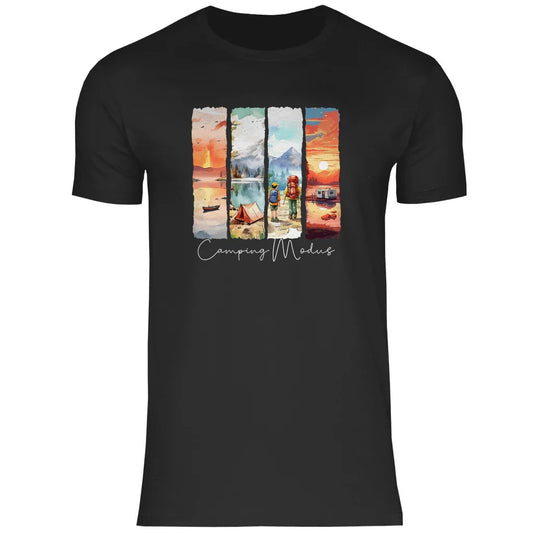 Camping Modus - Männer Shirt - Campingfamilie.de