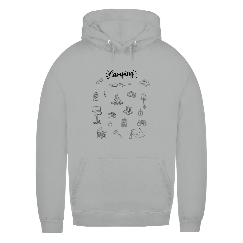 Camping - Motive Kritzeldesign - Frauen Hoodie - Campingfamilie.de