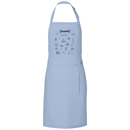 Camping - Motive Kritzeldesign - Grillschürze - Campingfamilie.de