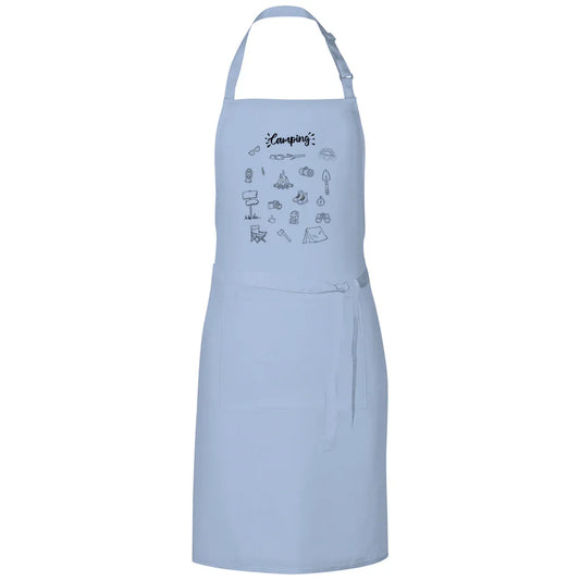 Camping - Motive Kritzeldesign - Grillschürze - Campingfamilie.de