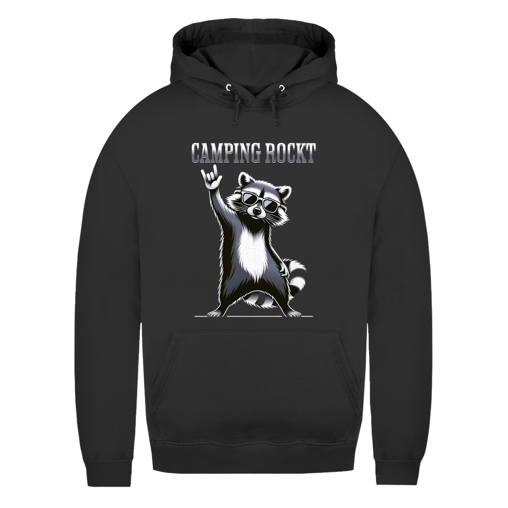 Camping rockt - Frauen Hoodie - Campingfamilie.de