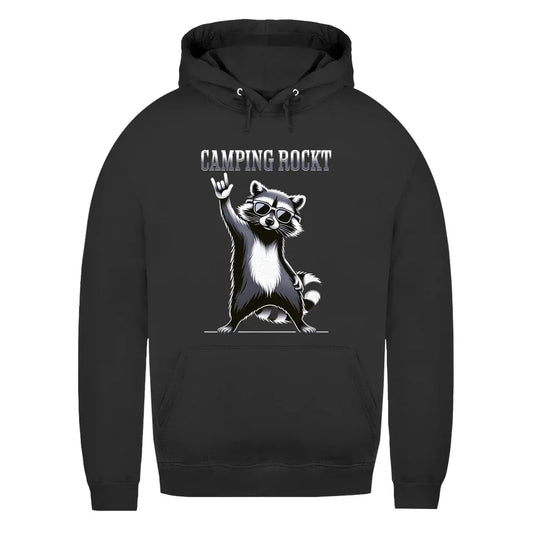 Camping rockt - Frauen Hoodie - Campingfamilie.de