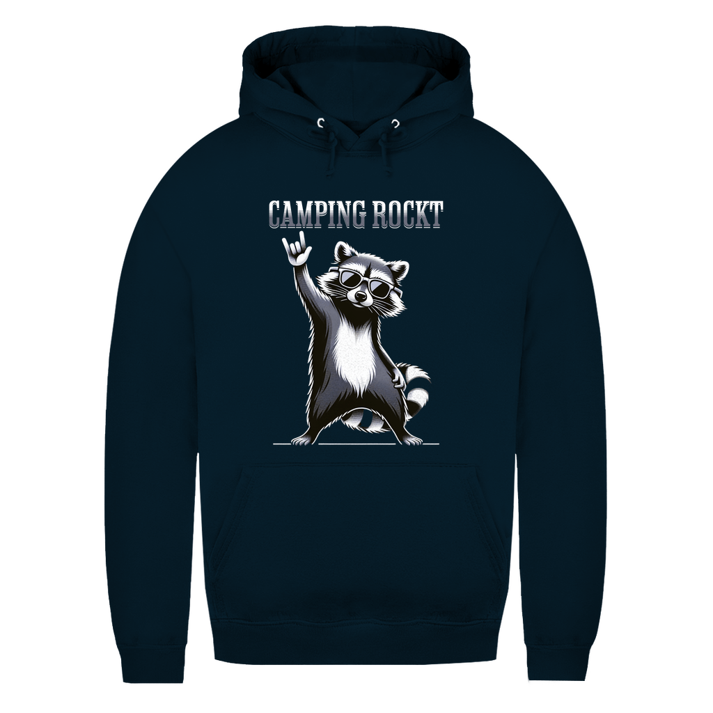 Camping rockt - Frauen Hoodie - Campingfamilie.de