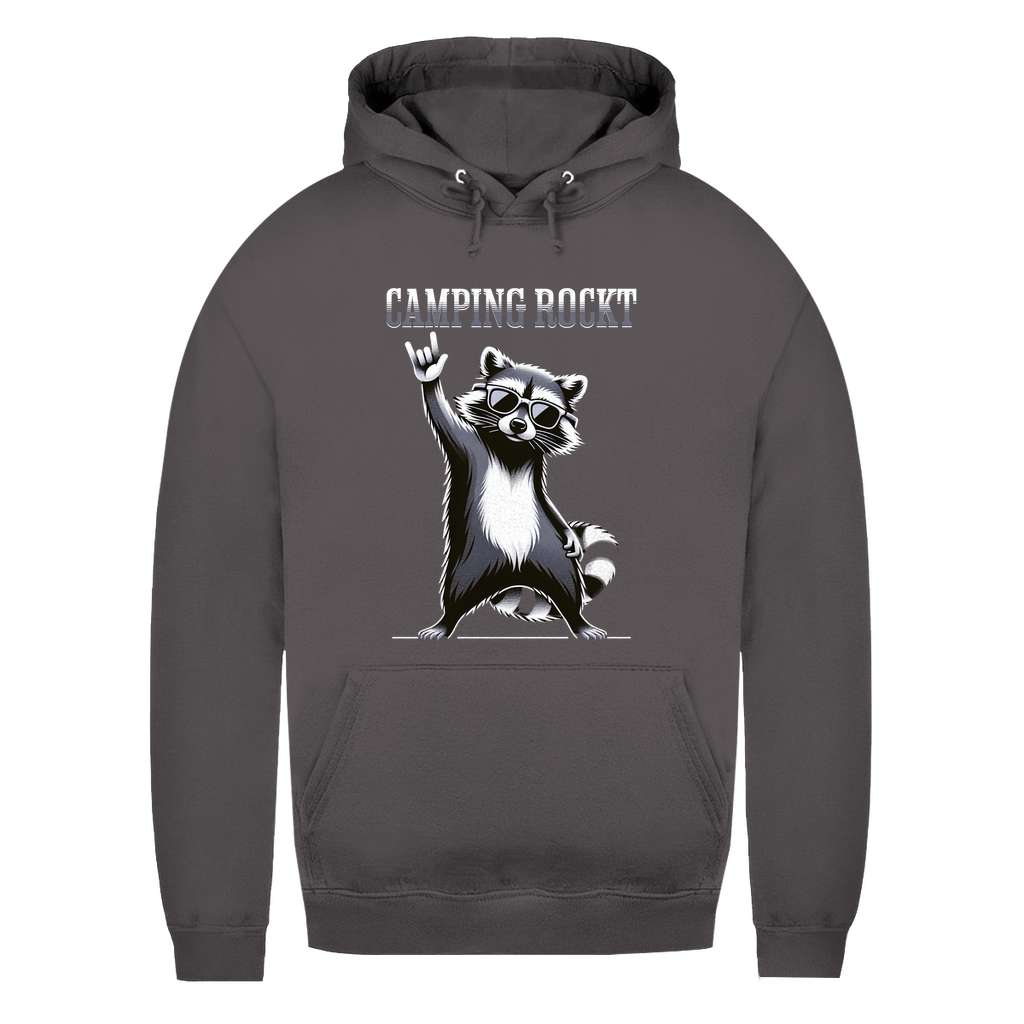 Camping rockt - Frauen Hoodie - Campingfamilie.de