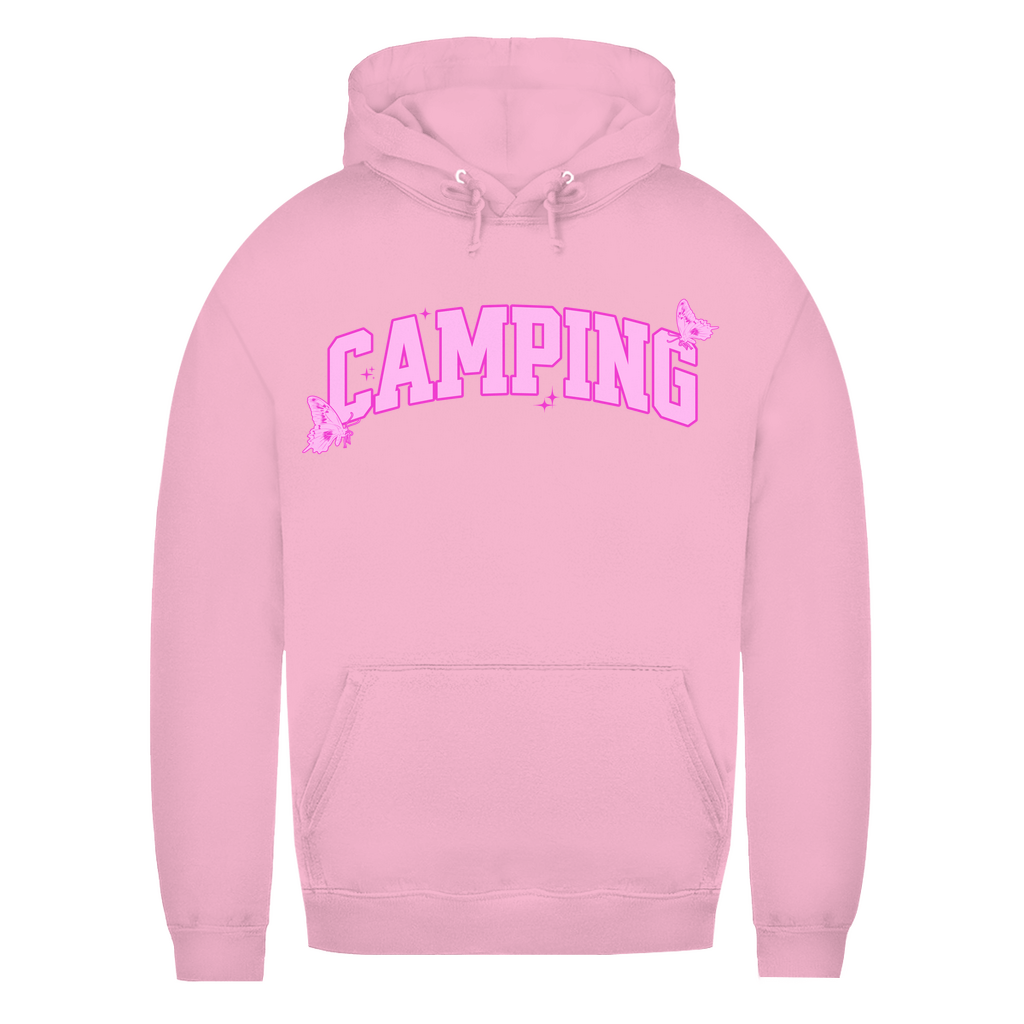 Camping Schmetterling - Frauen Hoodie - Campingfamilie.de
