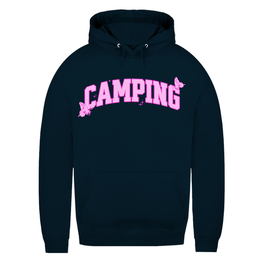 Camping Schmetterling - Frauen Hoodie - Campingfamilie.de