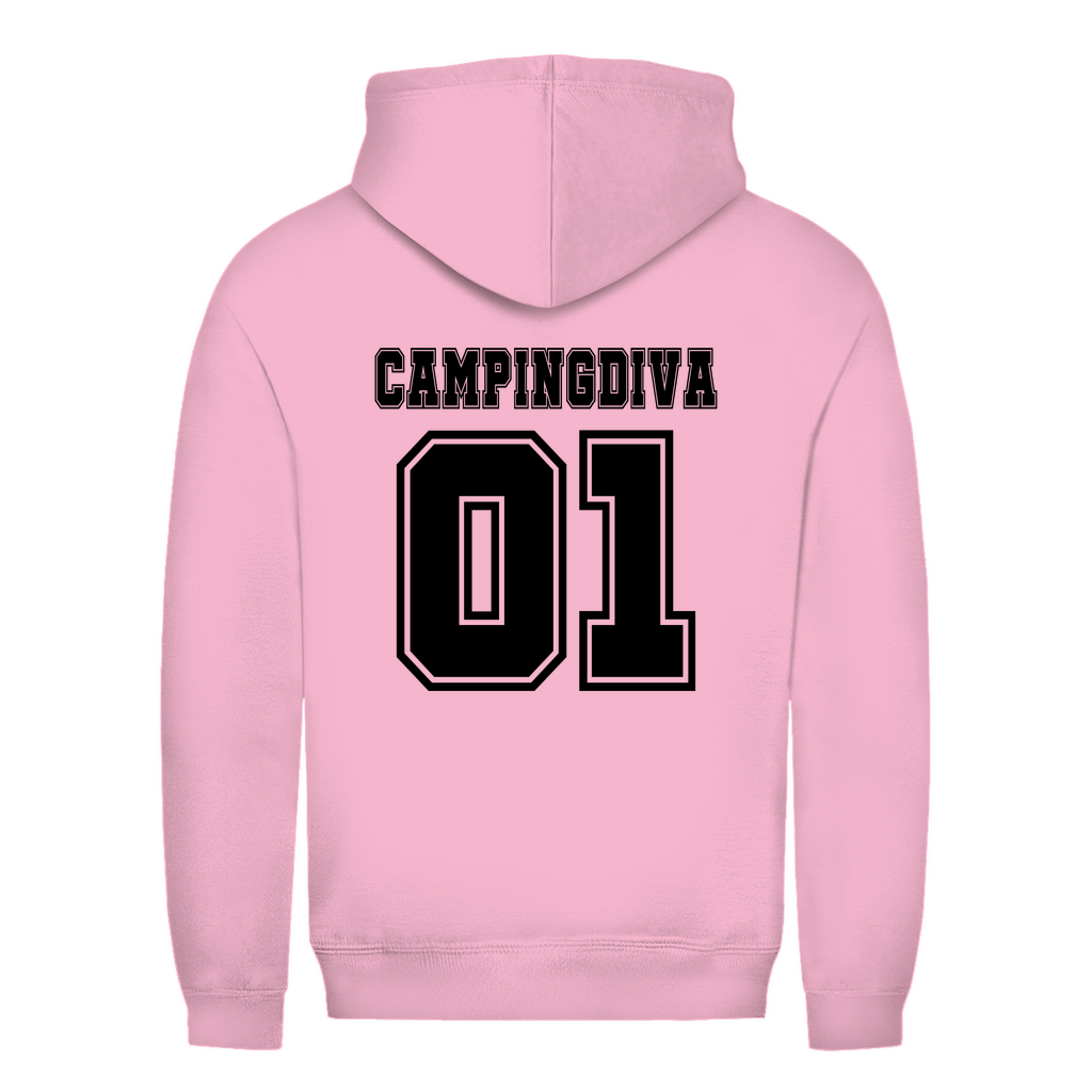 Campingdiva - Frauen Hoodie - Campingfamilie.de