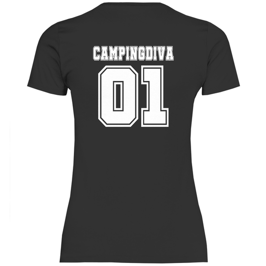 Campingdiva - Frauen Shirt - Campingfamilie.de