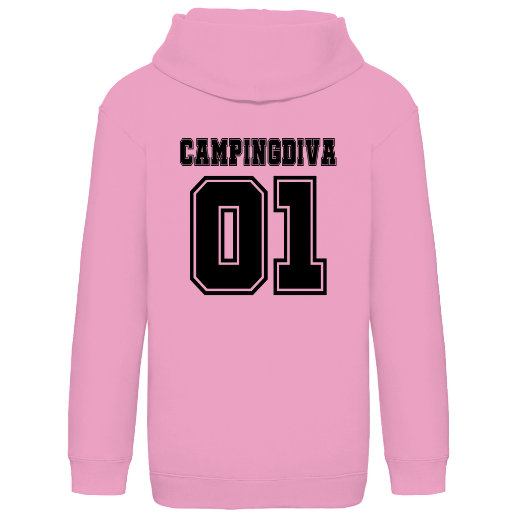 Campingdiva - Kinder Hoodie - Campingfamilie.de