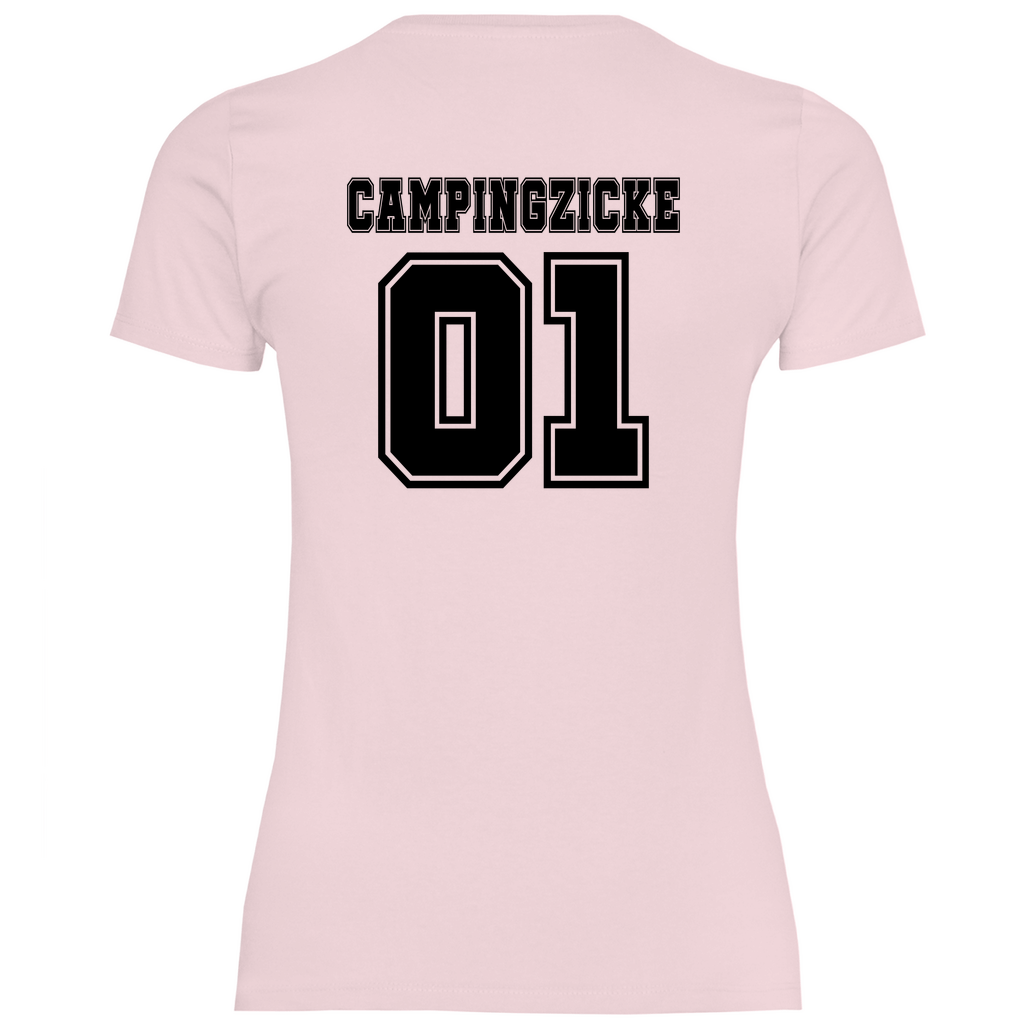 Campingzicke - Frauen Shirt - Campingfamilie.de