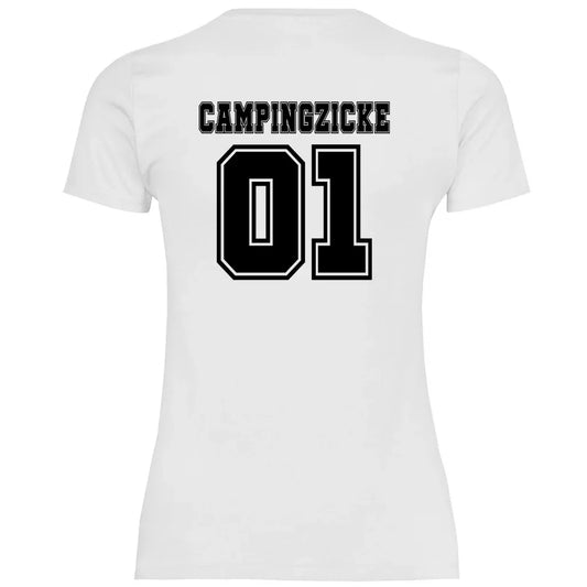 Campingzicke - Frauen Shirt - Campingfamilie.de