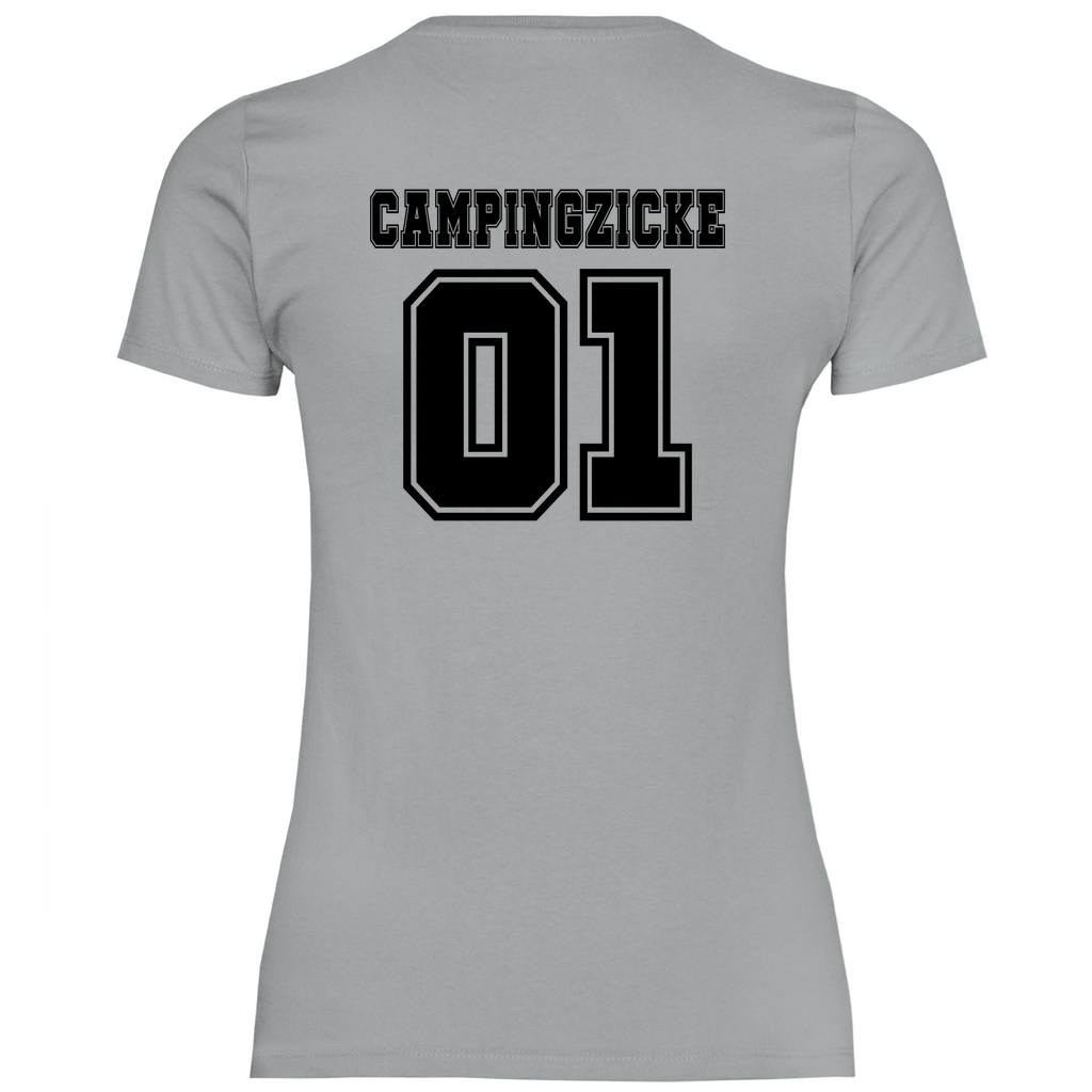 Campingzicke - Frauen Shirt - Campingfamilie.de