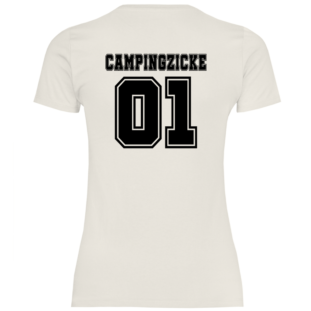 Campingzicke - Frauen Shirt - Campingfamilie.de