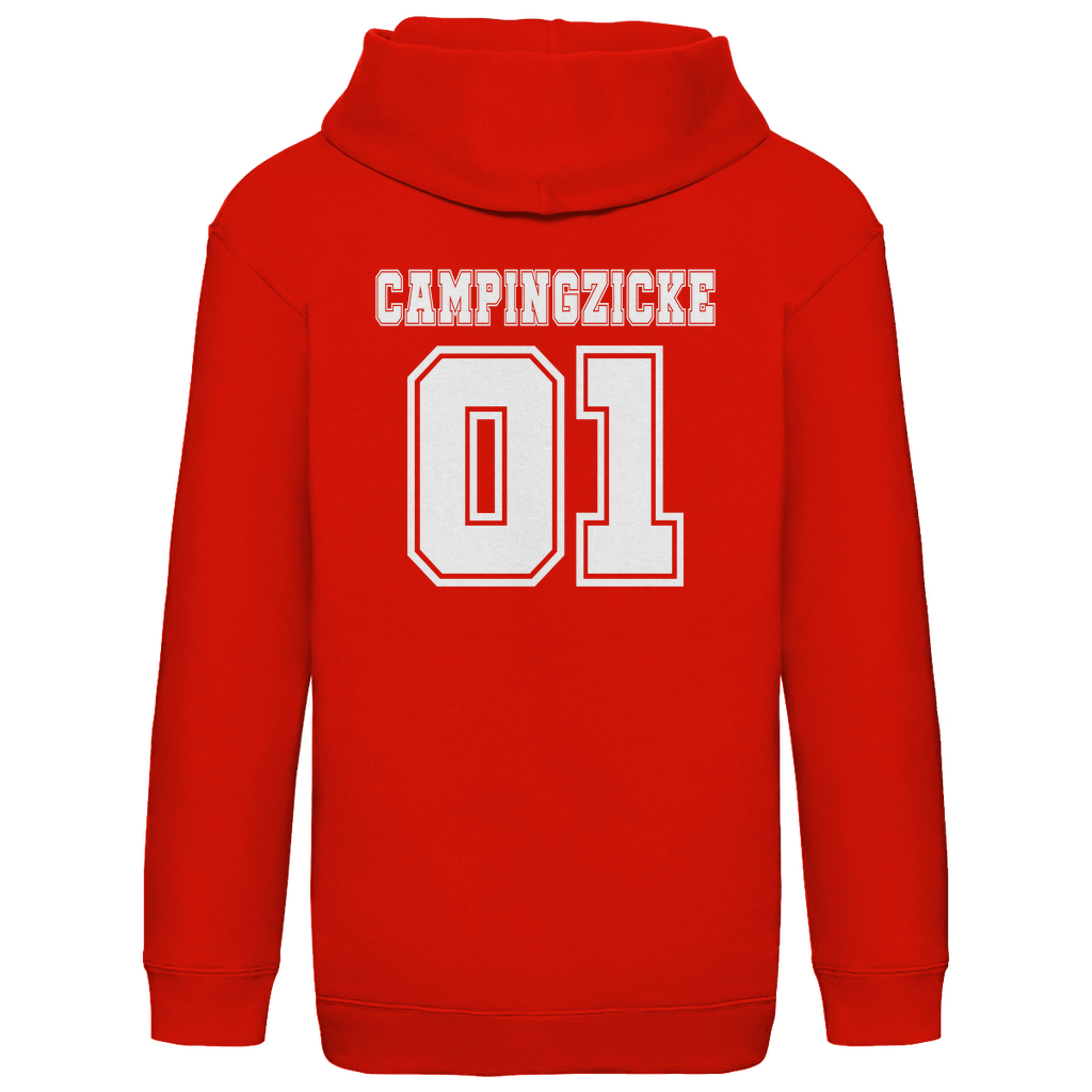 Campingzicke - Kinder Hoodie - Campingfamilie.de