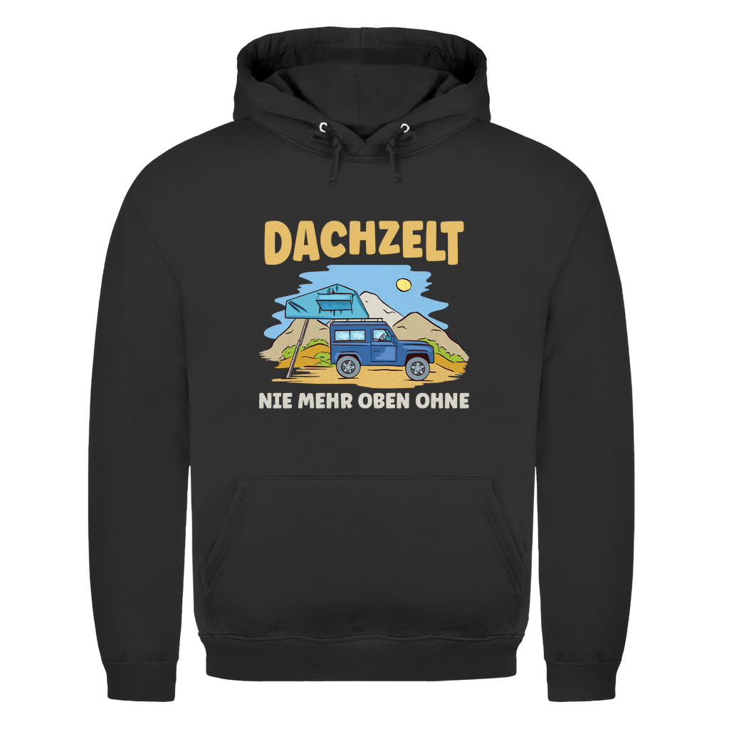 Dachzelt - Nie mehr oben ohne - Männer Hoodie - Campingfamilie.de