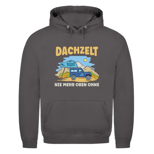 Dachzelt - Nie mehr oben ohne - Männer Hoodie - Campingfamilie.de