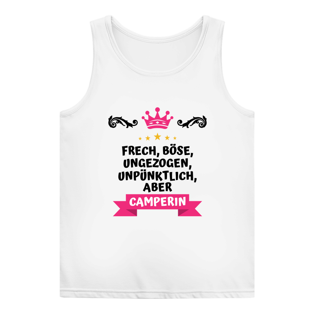 Freche Camperin - Frauen Tank Top